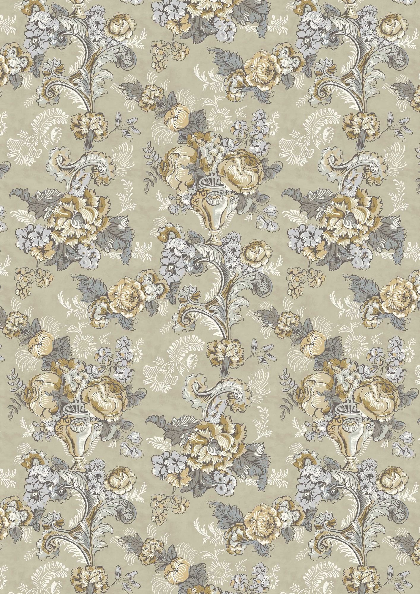 LW 379 688 Georgia Gold Slate Wallpaper by Lewis & Wood
