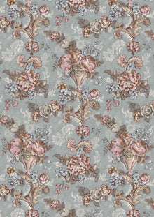 LW 379 648 Georgia Pot Pourri Fabric by Lewis & Wood