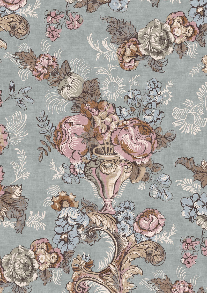 LW 379 648 Georgia Pot Pourri Fabric by Lewis & Wood