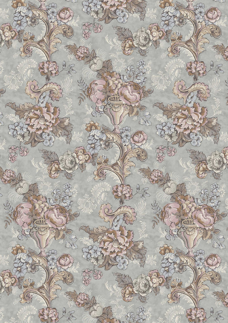 LW 379 648 Georgia Pot Pourri Wallpaper by Lewis & Wood