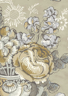 Georgia Gold Slate History Papers Wallpaper by Lewis & Wood