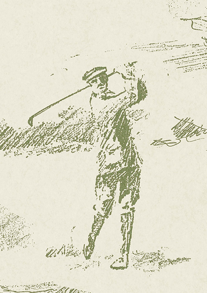 LW 73 86 Golfing Lichen Wallpaper by Lewis & Wood