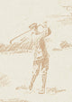 Golfing Manilla History Papers Wallpaper by Lewis & Wood