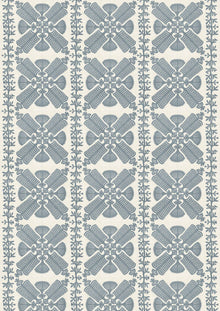 Hawaiian Bluebird Patchwork Fabric by Lewis & Wood