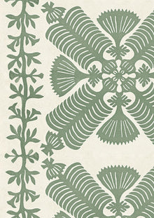 Hawaiian Cactus Patchwork Fabric by Lewis & Wood