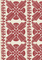Hawaiian Coral Patchwork Fabric by Lewis & Wood