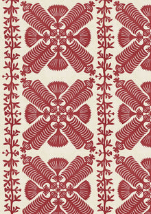 Hawaiian Coral Patchwork Fabric by Lewis & Wood
