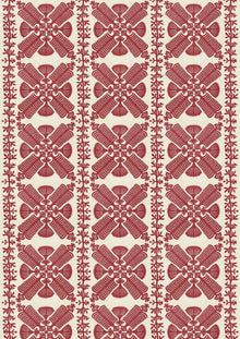 Hawaiian Coral Patchwork Fabric by Lewis & Wood