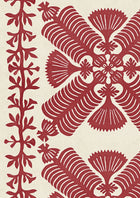 Hawaiian Coral Patchwork Fabric by Lewis & Wood