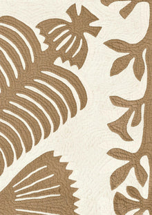 Hawaiian Sandalwood Patchwork Fabric by Lewis & Wood