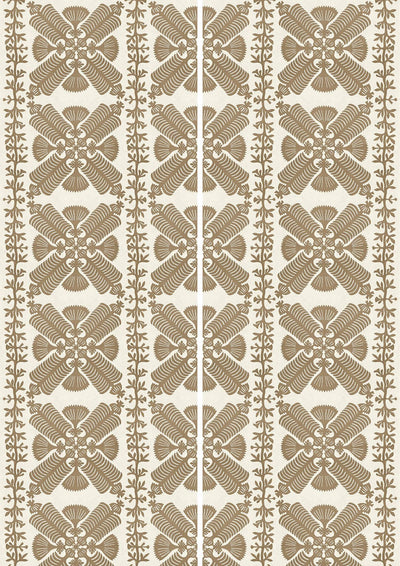 Hawaiian Sandalwood Patchwork Fabric by Lewis & Wood