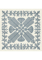 QUILTHW654 Hawaiian Bluebird Fabric by Lewis & Wood