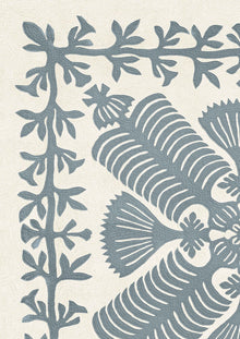 Hawaiian Bluebird Patchwork Fabric by Lewis & Wood