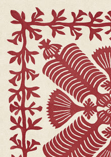 Hawaiian Coral Patchwork Fabric by Lewis & Wood