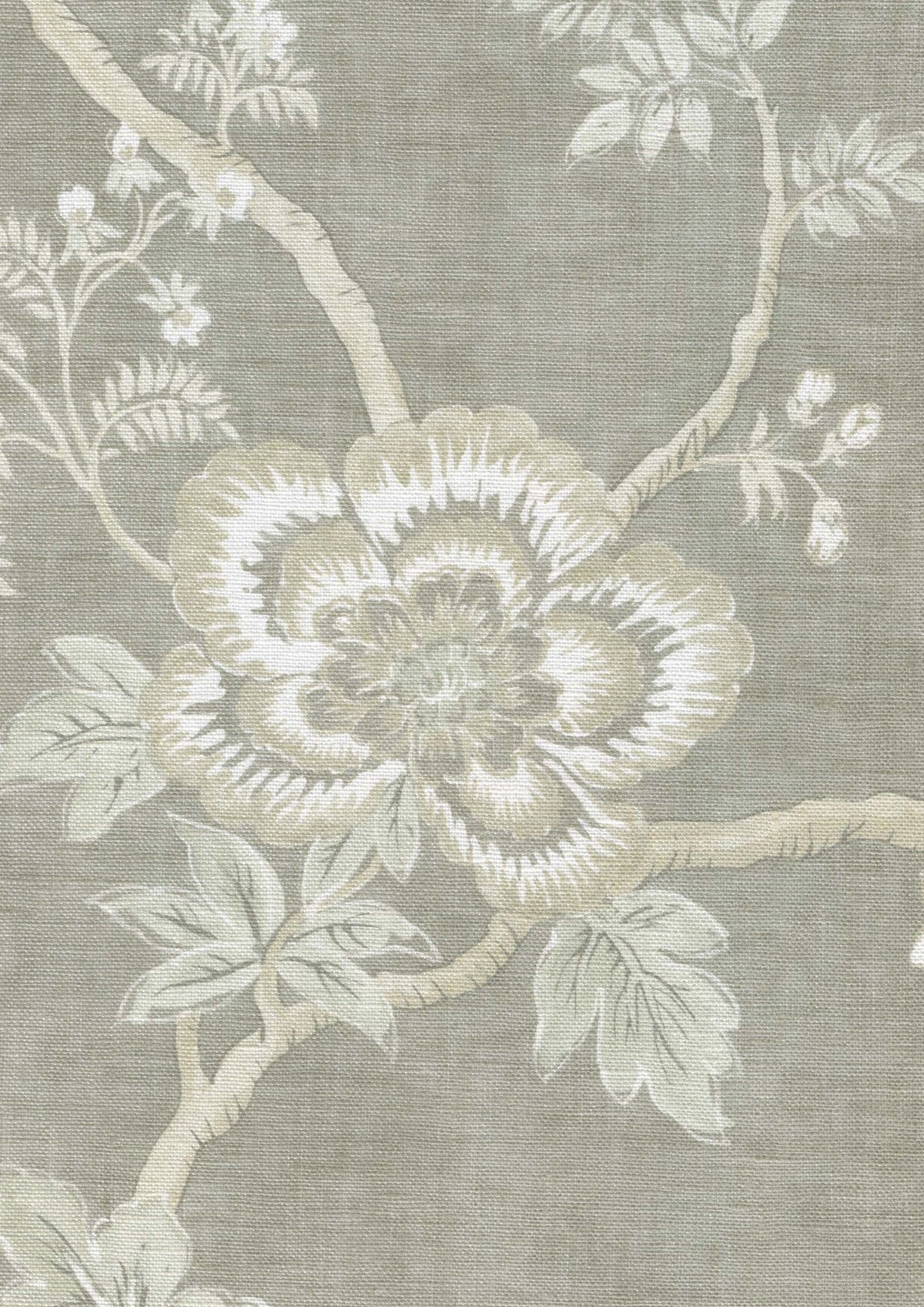 LW 160 69 Indienne Moss Fabric by Lewis & Wood