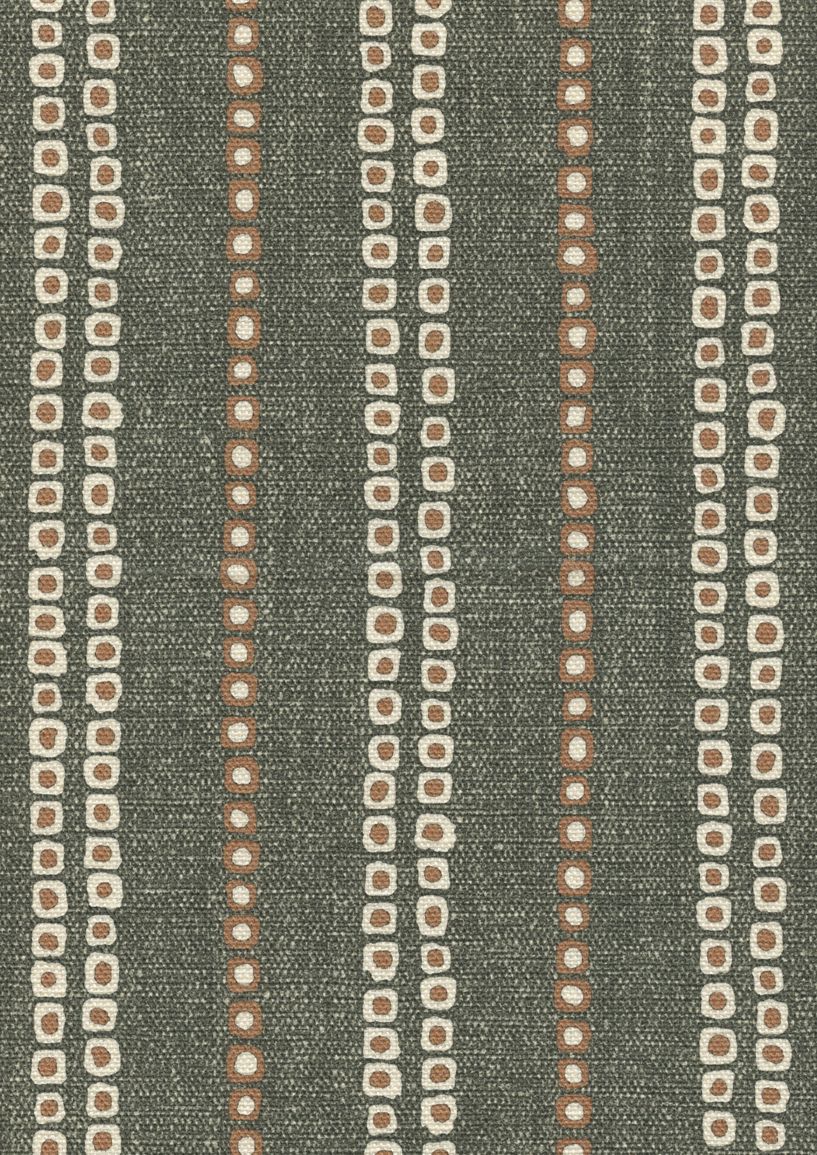 LW 337 491 Jakarta Ebony Fabric by Lewis & Wood