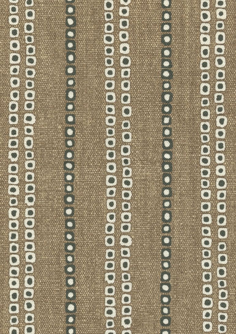 LW 337 390 Jakarta Ginger Fabric by Lewis & Wood