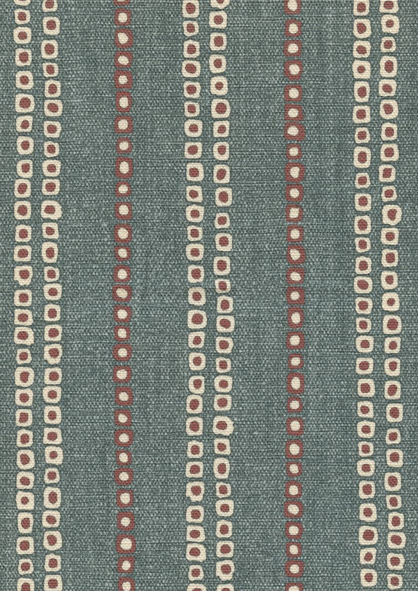 LW 337 635 Jakarta Marmara Garnet Fabric by Lewis & Wood