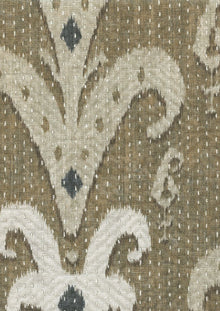 LW 338 581 Kanthakat Black Bronze Fabric by Lewis & Wood