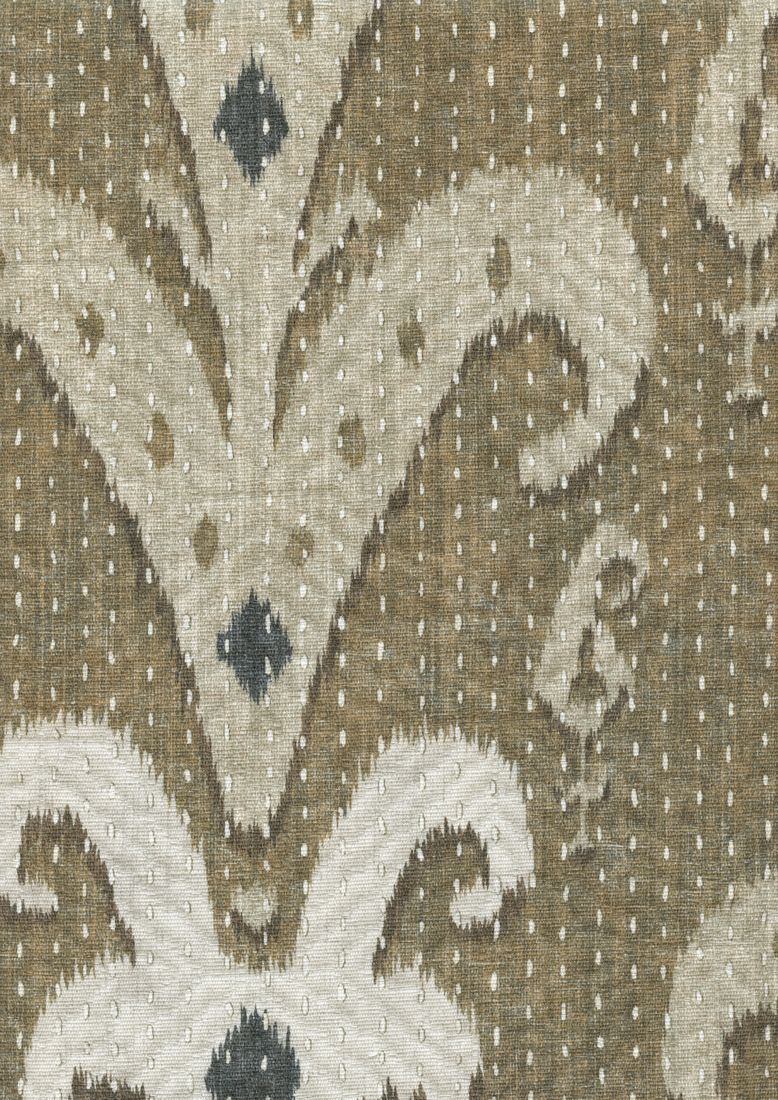 LW 338 581 Kanthakat Black Bronze Fabric by Lewis & Wood