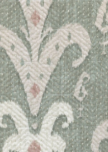 LW 338 636 Kanthakat Sage Rose Fabric by Lewis & Wood