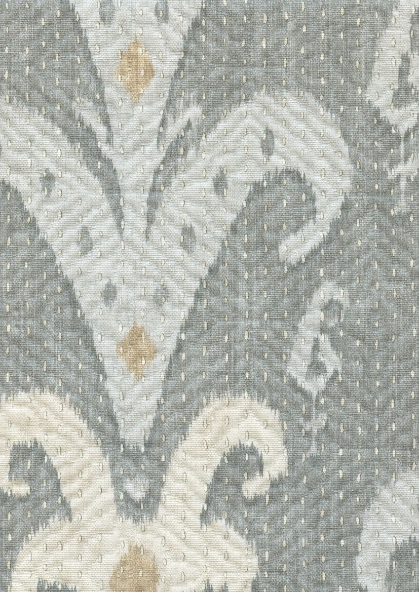 LW 338 637 Kanthakat Smoky Buff Fabric by Lewis & Wood