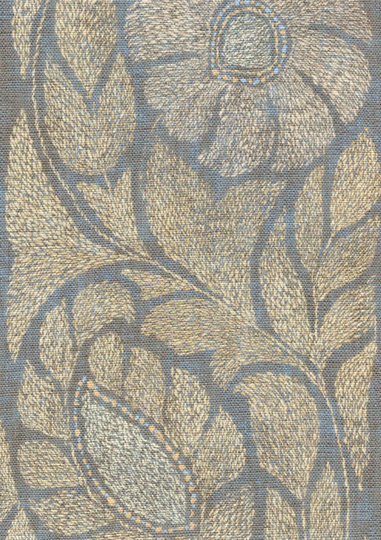 LW 349 355 Kashmiri Lavender Fabric by Lewis & Wood