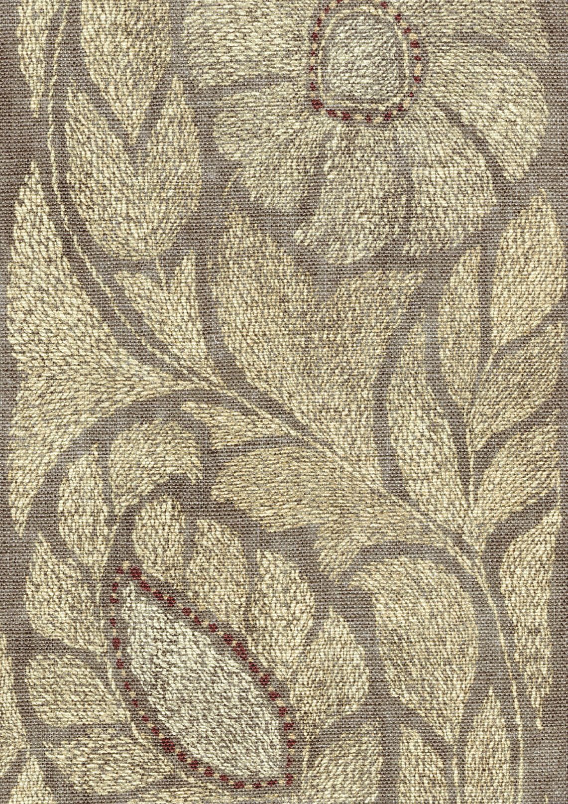 LW 349 649 Kashmiri Pumice Gilt Fabric by Lewis & Wood