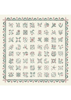 Libertyville Sage Rose Patchwork Fabric by Lewis & Wood