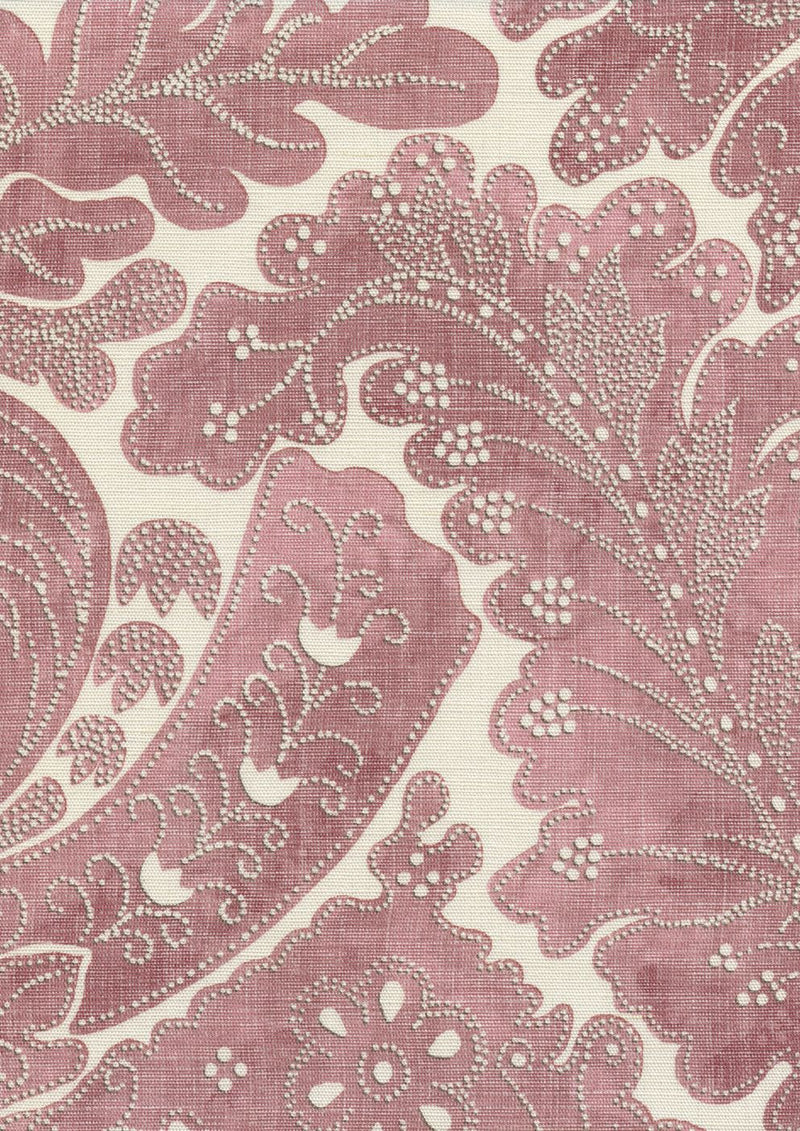 LW 314 609 Nantessa Cerise Fabric by Lewis & Wood