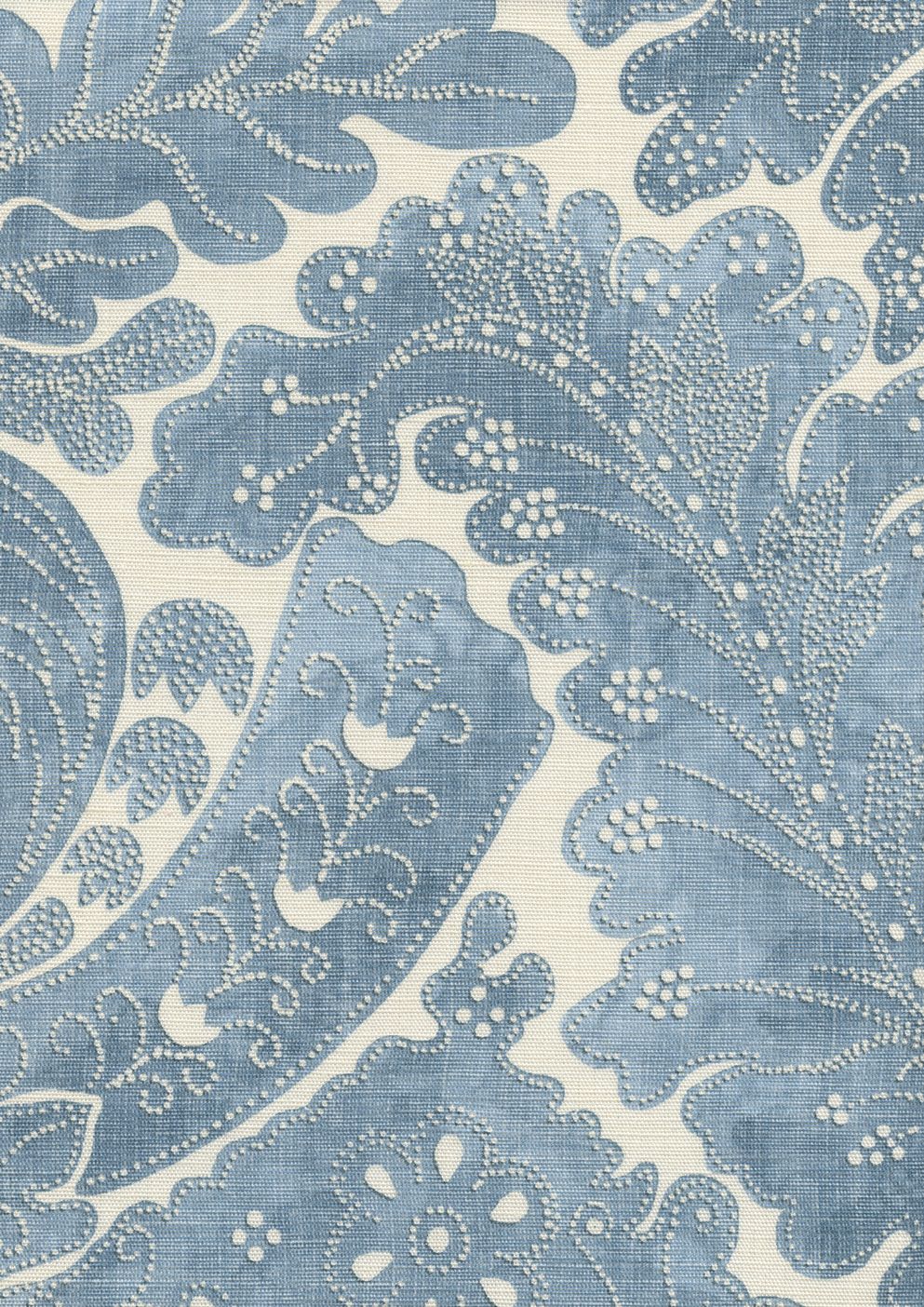 LW 314 557 Nantessa Ciel Fabric by Lewis & Wood