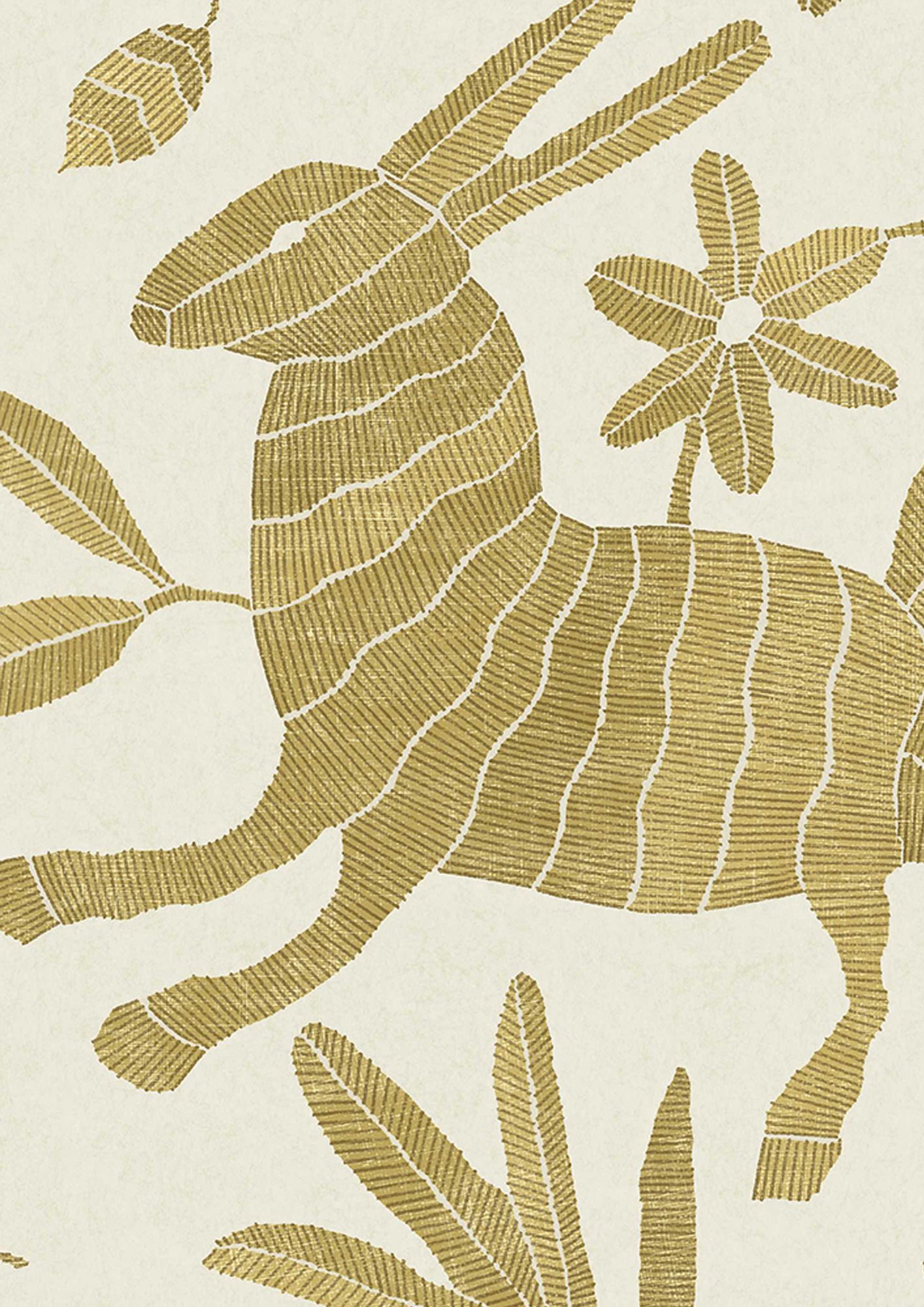 LW 352 656 Otomi Chick Wallpaper by Lewis & Wood