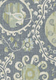 Oxus Persian Green Wax Works Wallpaper by Lewis & Wood