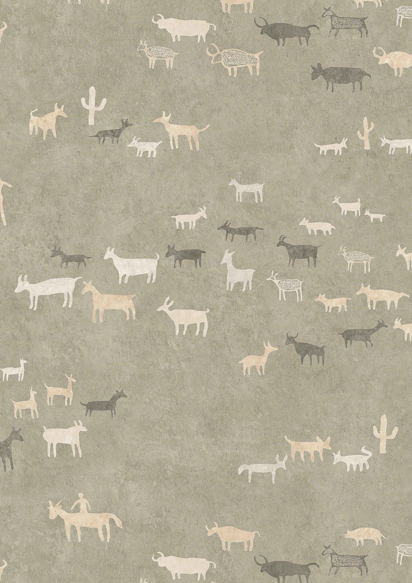 LW 378 698 Paper Trail Rockface Wallpaper by Lewis & Wood