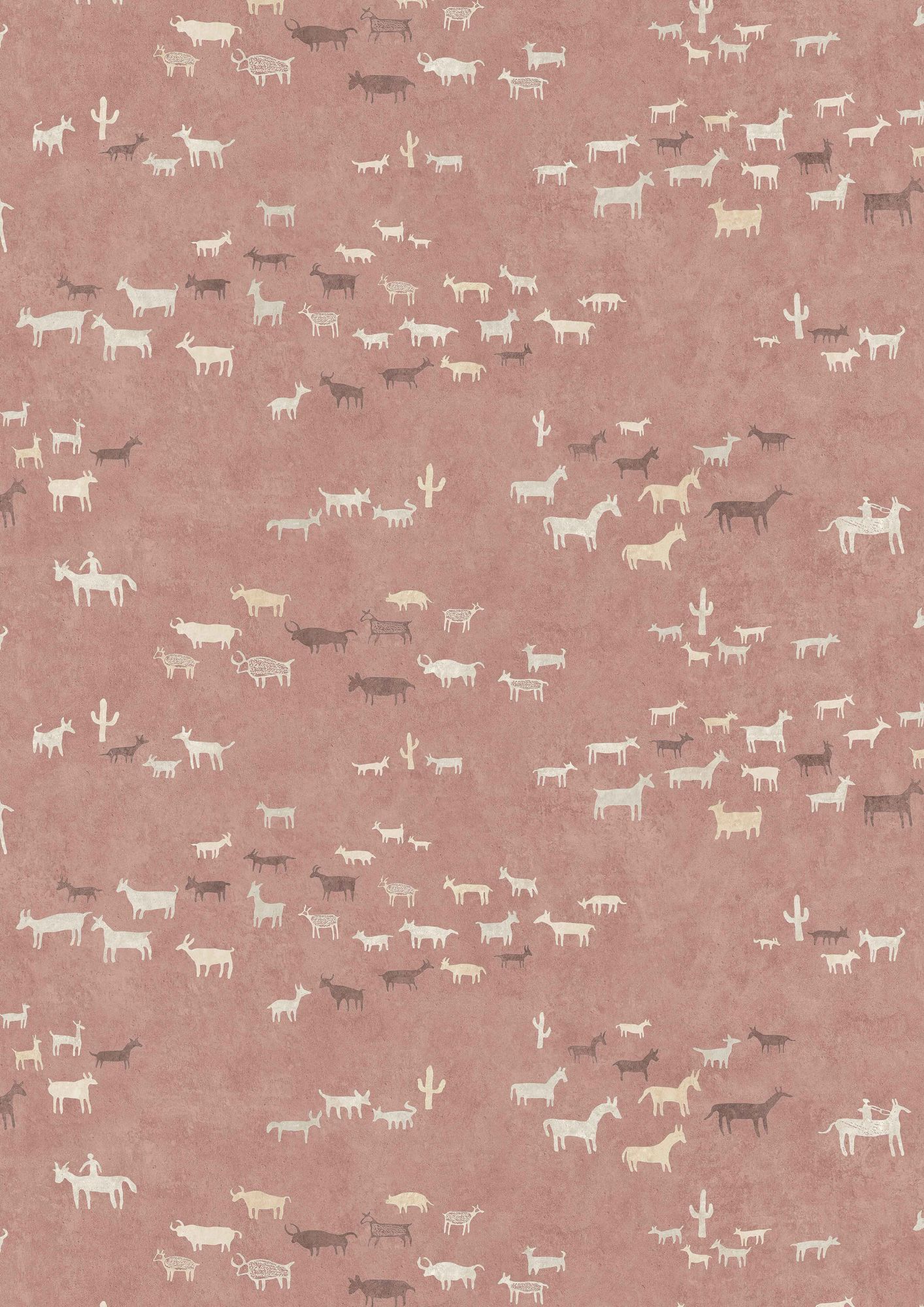 LW 378 695 Paper Trail Sunset Wallpaper by Lewis & Wood