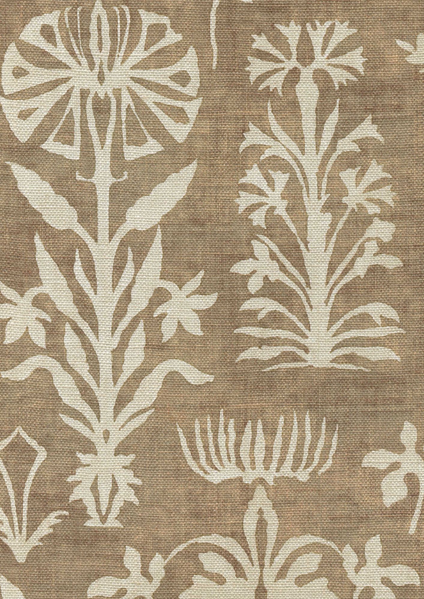 LW 297 573 Papyrus Desert Sand Fabric by Lewis & Wood