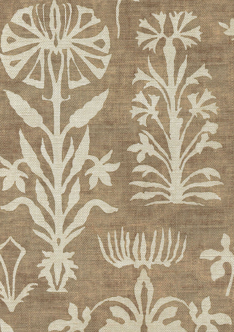 LW 297 573 Papyrus Desert Sand Fabric by Lewis & Wood