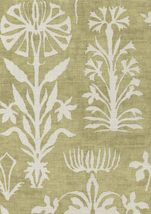 LW 297 215 Papyrus Quince Fabric by Lewis & Wood