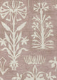 Papyrus Rosewater Mediterranea Fabric by Lewis & Wood