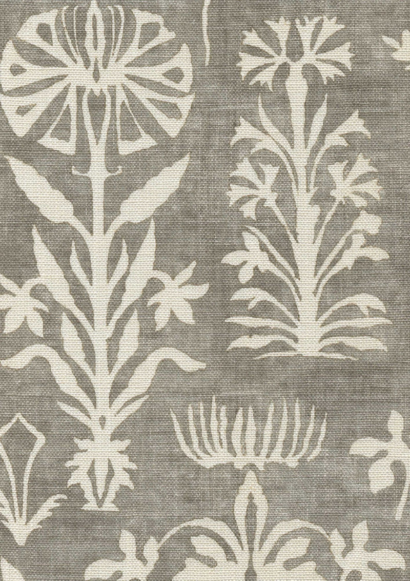 LW 297 345 Papyrus Topaz Fabric by Lewis & Wood