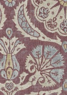 LW 296 567 Pasha Carnation Fabric by Lewis & Wood
