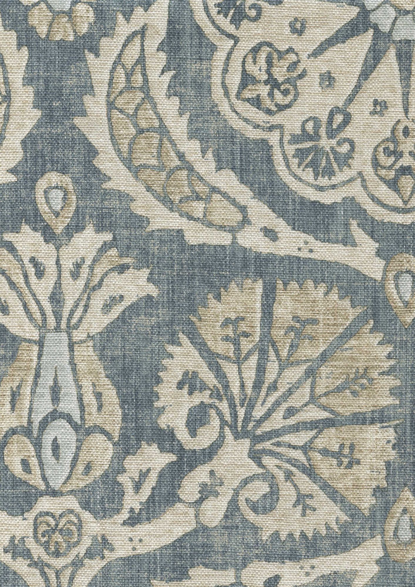 LW 296 265 Pasha Marmara Fabric by Lewis & Wood