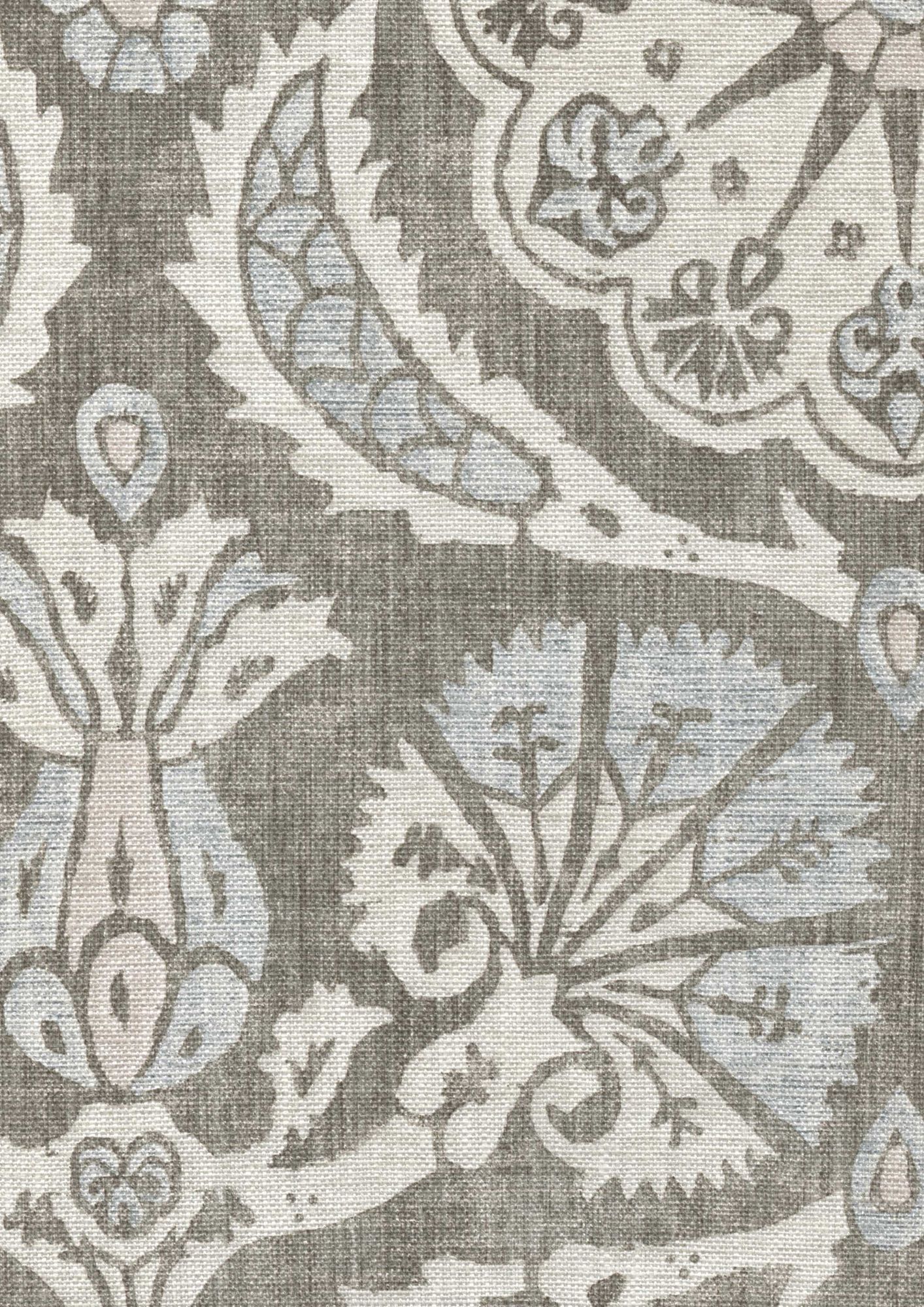 LW 296 299 Pasha Sugar Almond Fabric by Lewis & Wood