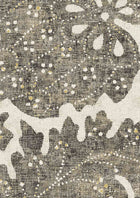 LW 291 98 Pomegranate Charcoal Wallpaper by Lewis & Wood