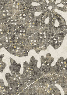 LW 291 98 Pomegranate Charcoal Wallpaper by Lewis & Wood