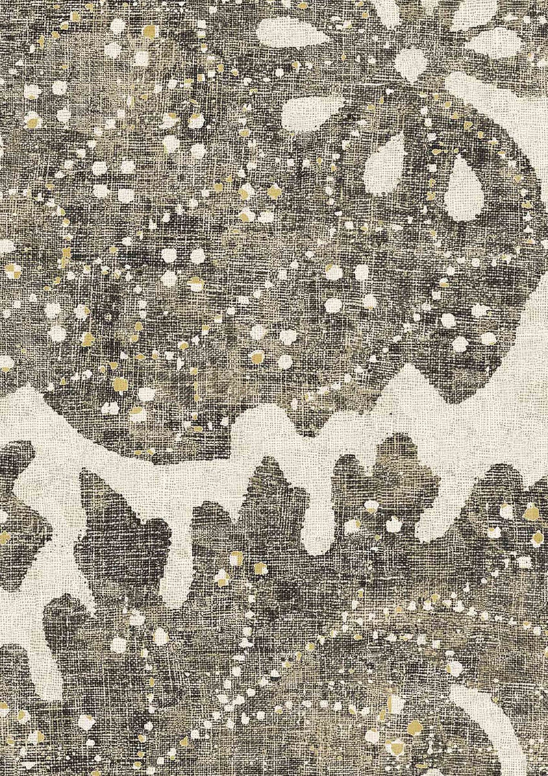 LW 291 98 Pomegranate Charcoal Wallpaper by Lewis & Wood