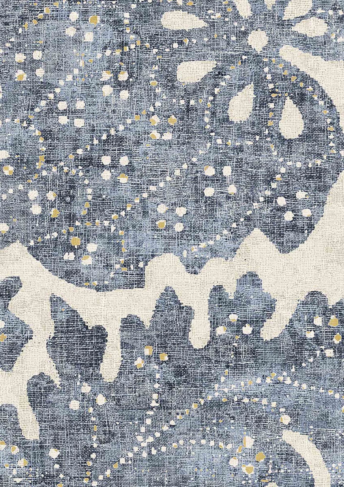Pomegranate Moonstone Mediterranea Wallpaper by Lewis & Wood