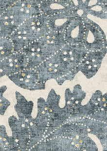 Pomegranate Sea Holly Mediterranea Wallpaper by Lewis & Wood