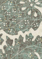 Pomegranate Verdigris Mediterranea Wallpaper by Lewis & Wood