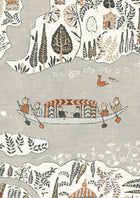 LW 364 670 Regatta Satsuma Soot Wallpaper by Lewis & Wood
